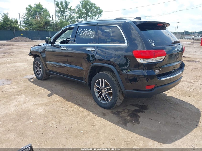 Vin: 1c4rjfbg5hc701323, lot: 46327097, jeep grand cherokee limited 20173