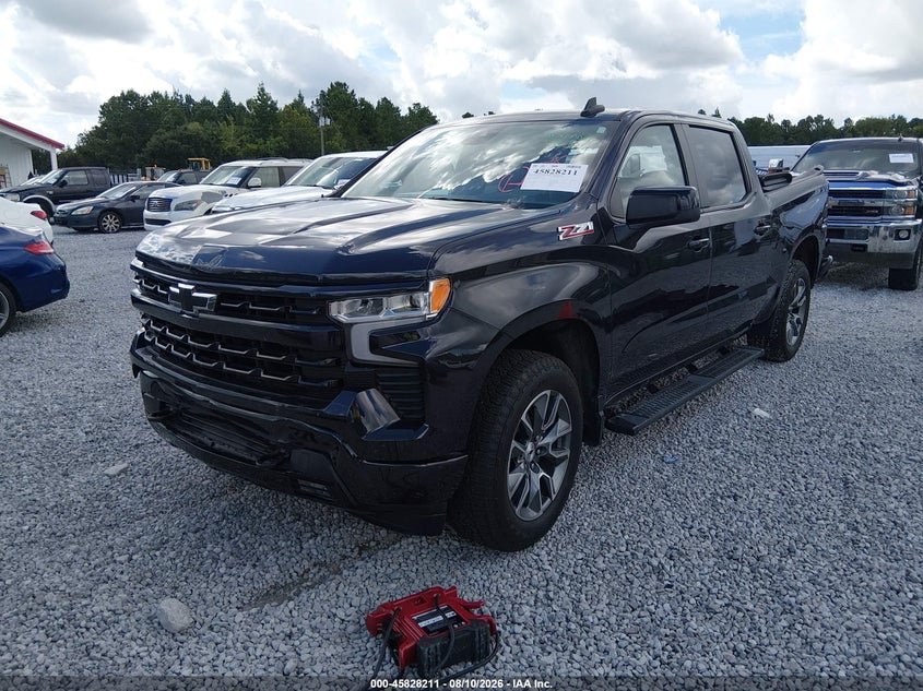 2024 Chevrolet Silverado, Rear, IAAI, VIN 2GCUDEED6R1254179 — photo 2