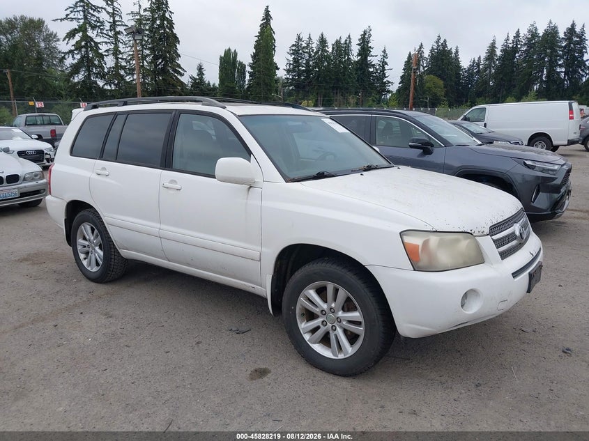 2006 TOYOTA HIGHLANDER HYBRID auction photo 1