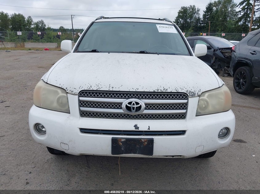 2006 TOYOTA HIGHLANDER HYBRID auction photo 6