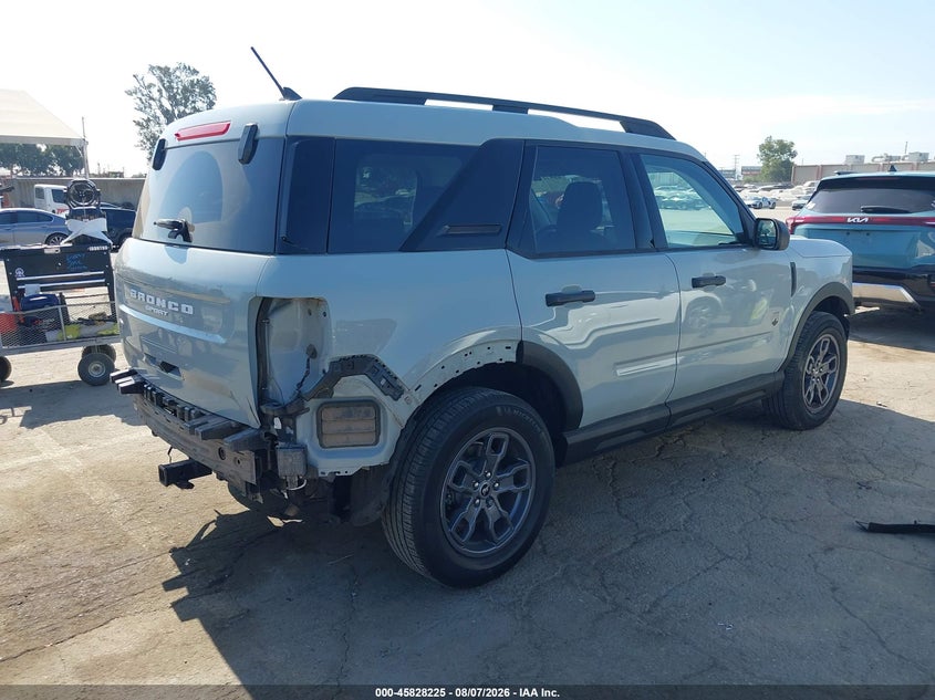 Vin: 3fmcr9b65mra58437, lot: 46327126, ford bronco sport big bend 20214