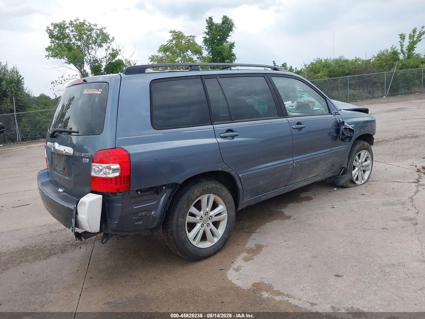 2006 TOYOTA HIGHLANDER HYBRID auction photo 4