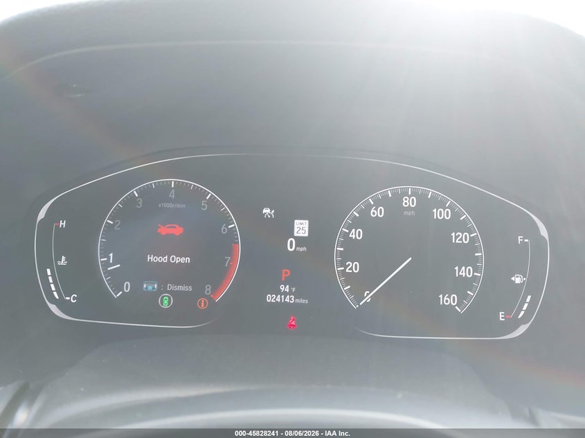 2021 HONDA ACCORD auction photo 7