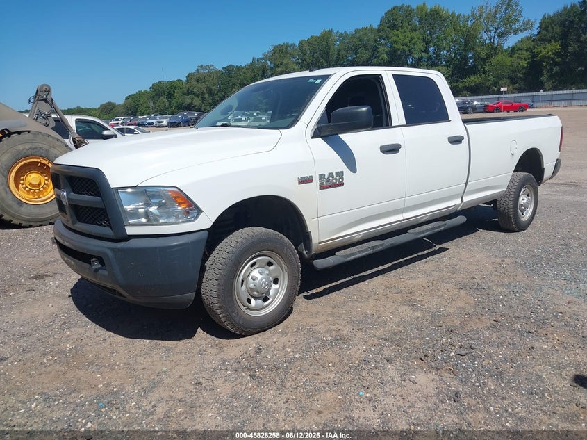 Vin: 3c6tr5ht2hg683509, lot: 46327159, ram 2500 tradesman  4x4 8' box 20172