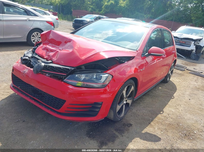 Vin: 3vw447au4hm027725, lot: 46327170, volkswagen golf gti autobahn 4-door/s 4-door/se 4-door/sport 4-door 20172