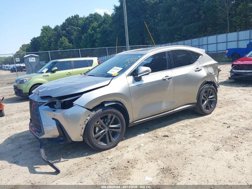 Vin: jtjhkcfz2s2058734, lot: 46327247, lexus nx 450h+ luxury 20252