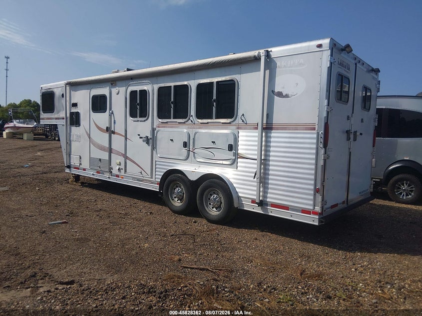 2007 LAKOTA HORSE TRAILER auction photo 3