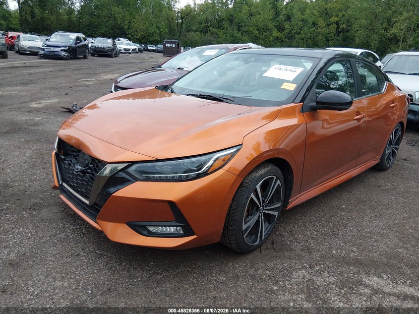 Vin: 3n1ab8dv6ny283104, lot: 46327268, nissan sentra sr xtronic cvt 20222