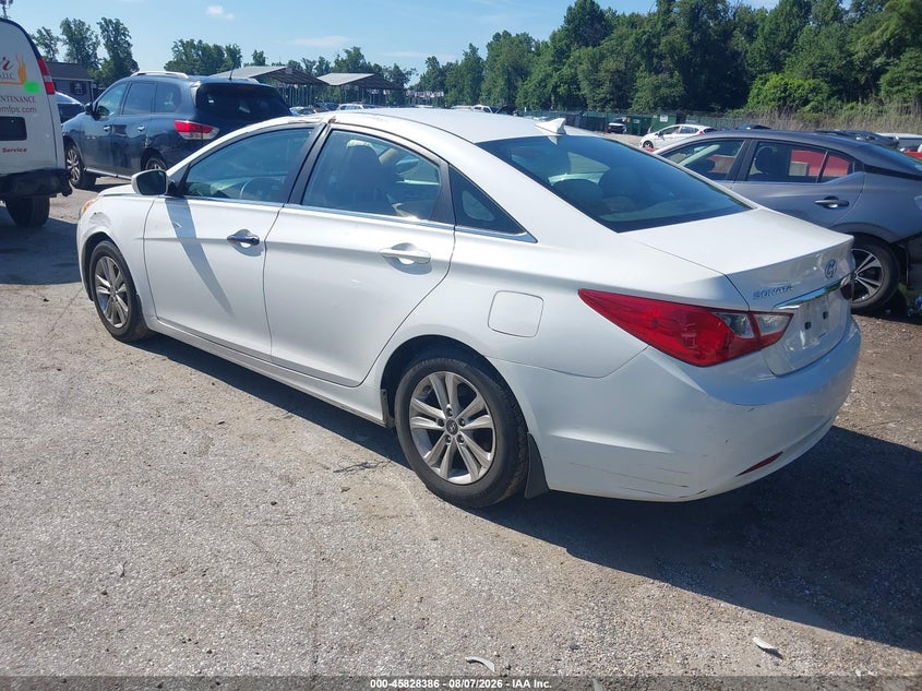 Vin: 5npeb4ac8ch461020, lot: 46327287, hyundai sonata gls 20123
