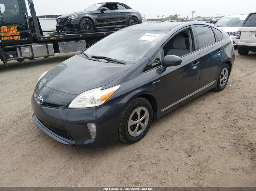 Vin: jtdkn3du3d5651902, lot: 46327288, toyota prius two 20132