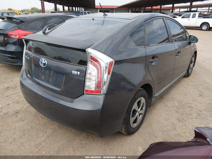 Vin: jtdkn3du3d5651902, lot: 46327288, toyota prius two 20134