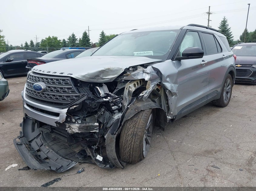 Vin: 1fmsk8dh7ngb94960, lot: 46327290, ford explorer xlt 20222