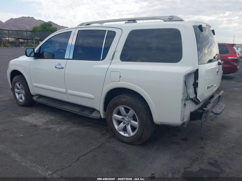 Vin: 5n1aa0nc0dn610375, lot: 46327298, nissan armada sv 20133