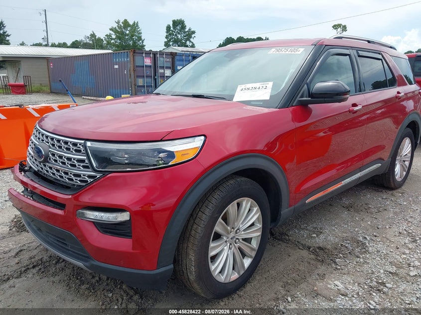 Vin: 1fmsk7fh2mgb92572, lot: 46327323, ford explorer limited 20212