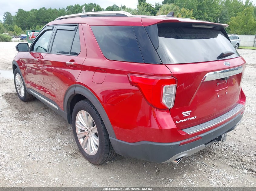 Vin: 1fmsk7fh2mgb92572, lot: 46327323, ford explorer limited 20213