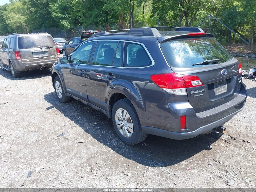 Vin: 4s4brbacxc1254585, lot: 46327354, subaru outback 2.5i 20123