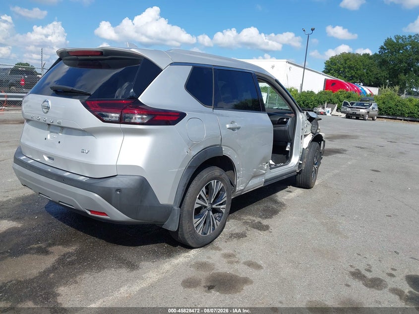 Vin: 5n1at3ba4mc848031, lot: 46327373, nissan rogue sv fwd 20214