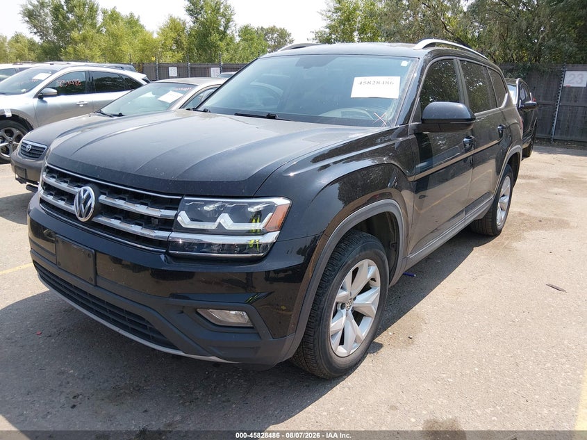 Vin: 1v2kr2ca9jc521957, lot: 46327387, volkswagen atlas 3.6l v6 se 20182