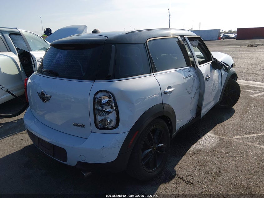Vin: wmwzb3c52dwm07912, lot: 46327413, mini countryman cooper 20134