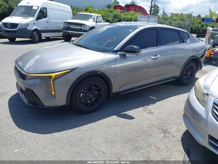 2025 Kia K4, Left Rear, IAAI, VIN 3KPFW4DC7SE238961 — photo 2