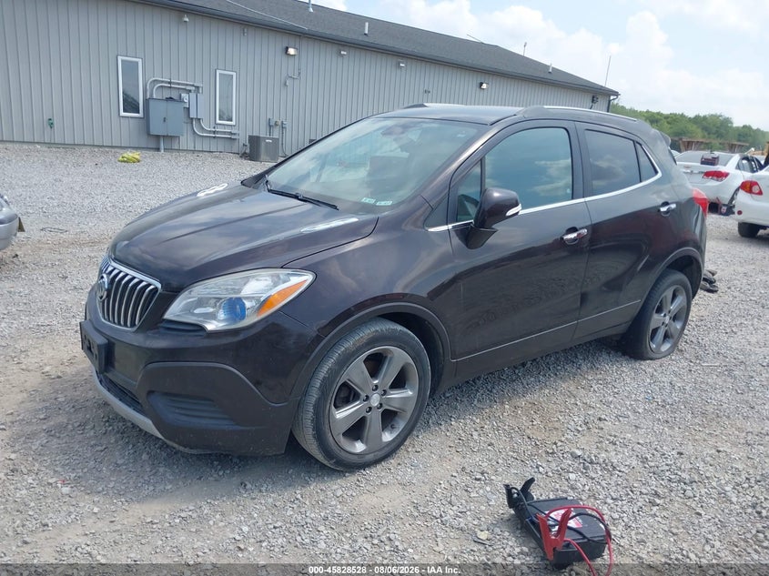 Vin: kl4cjasb0eb774592, lot: 46327429, buick encore 20142