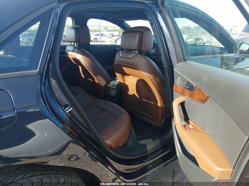 AUDI A4 2017 VIN WAUANAF49HN017509