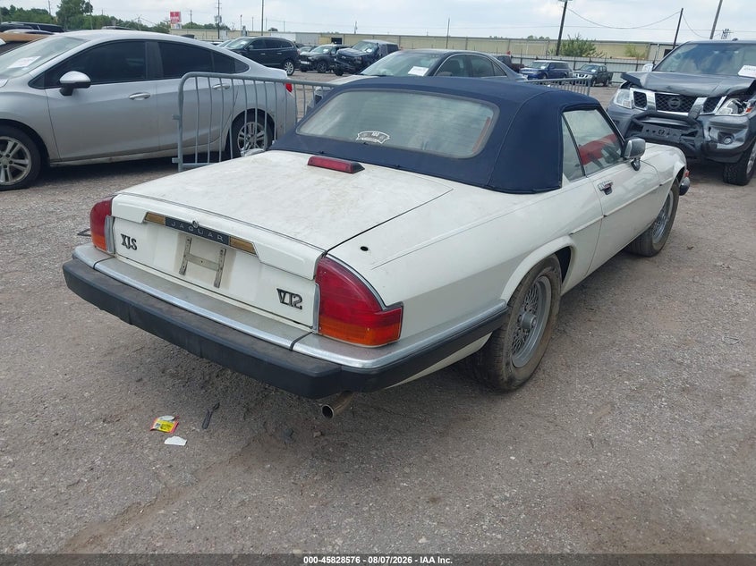1990 JAGUAR XJS auction photo 4