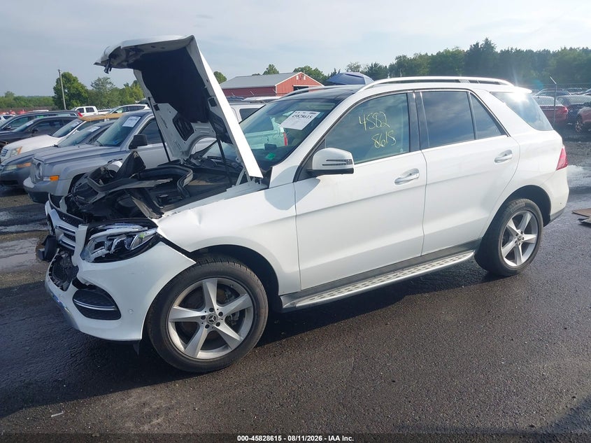 2018 MERCEDES-BENZ GLE 350 auction photo 2