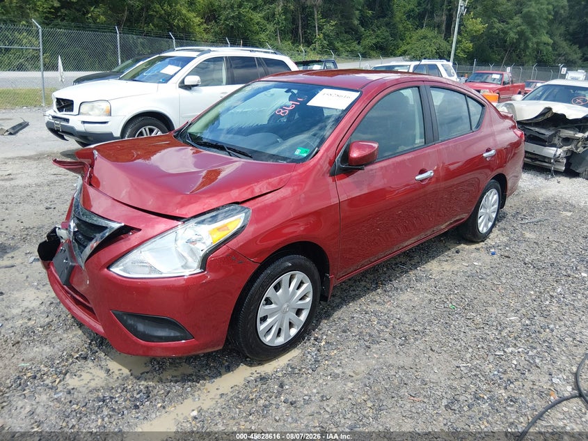 Vin: 3n1cn7ap4kl818729, lot: 46327517, nissan versa 1.6 sv 20192