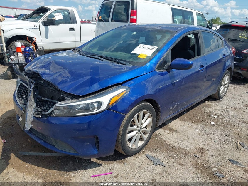 Vin: 3kpfl4a7xhe149927, lot: 46327521, kia forte lx 20172