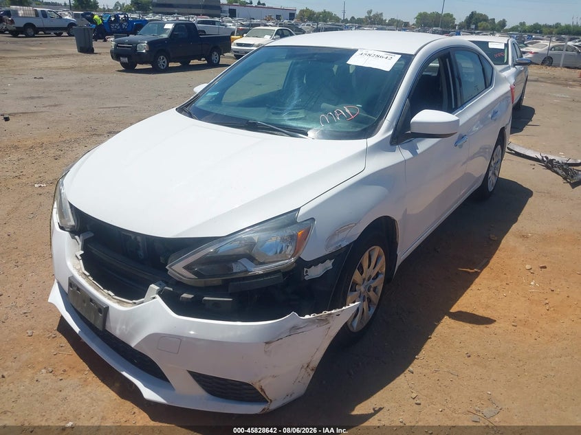 Vin: 3n1ab7ap0gl672370, lot: 46327543, nissan sentra sv 20162