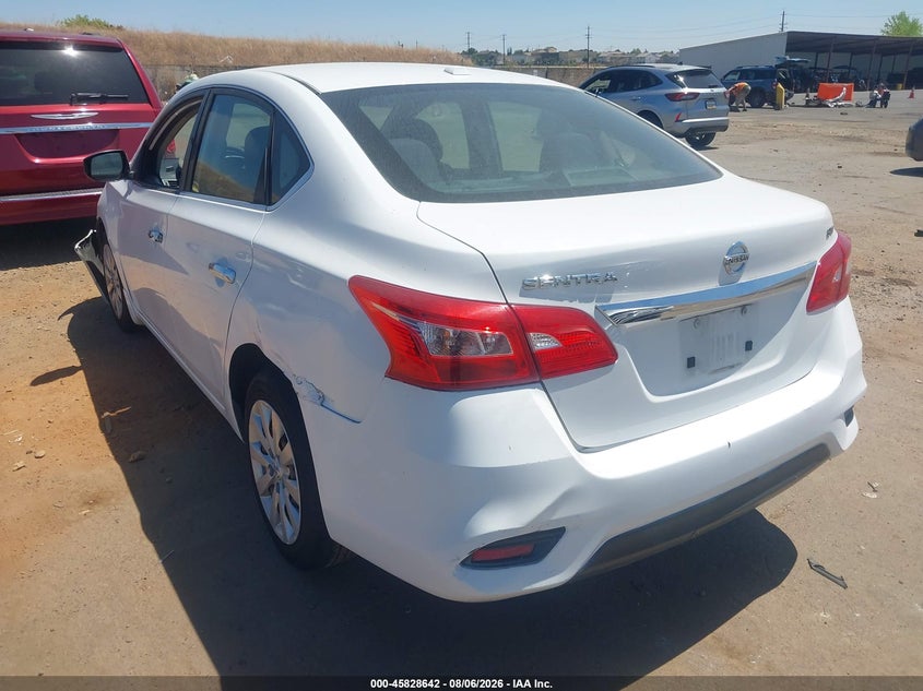 Vin: 3n1ab7ap0gl672370, lot: 46327543, nissan sentra sv 20163
