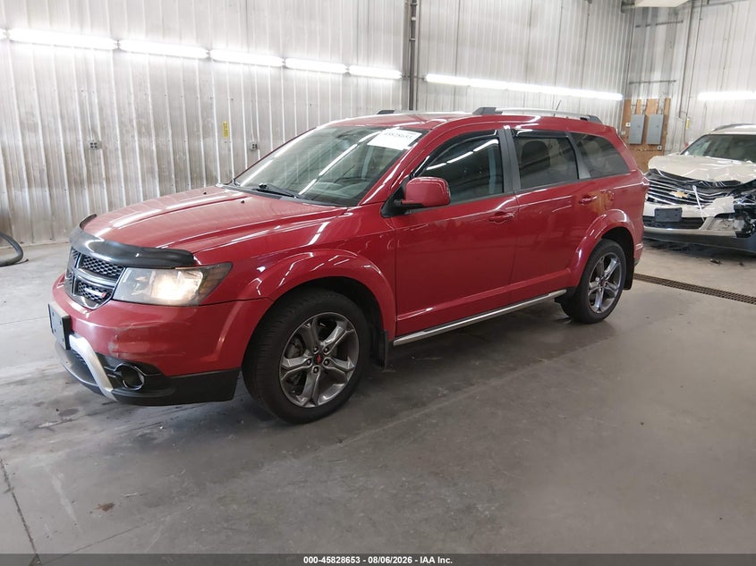 Vin: 3c4pddgg2ht555821, lot: 46327554, dodge journey crossroad plus awd 20172
