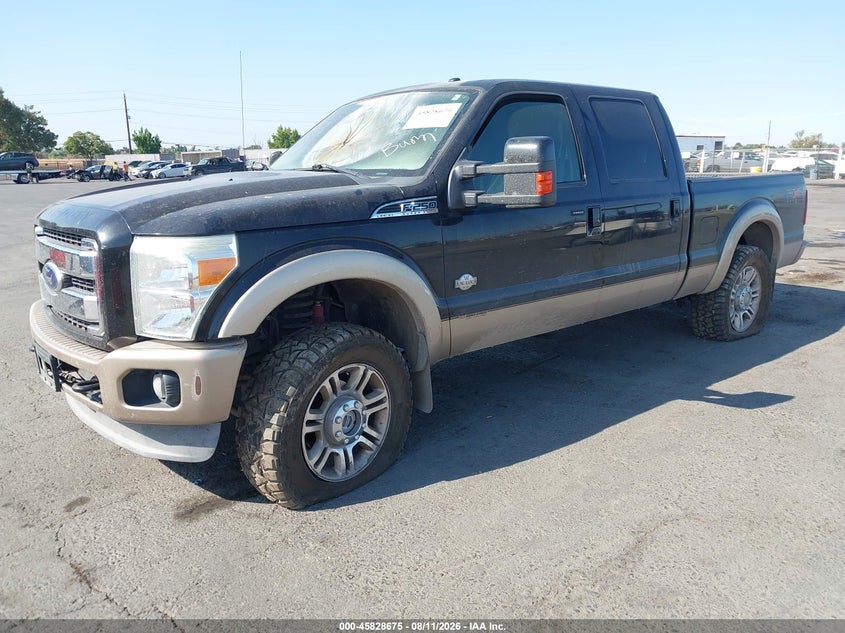 Vin: 1ft7w2bt7beb49219, lot: 46327576, ford f-250 king ranch 20112