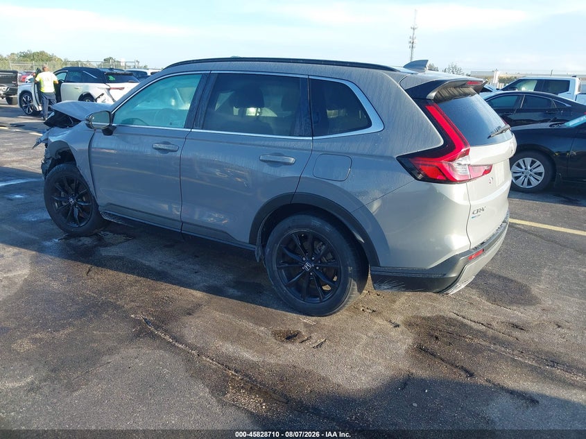 Vin: 5j6rs5h51rl001601, lot: 46327610, honda cr-v hybrid sport 20243