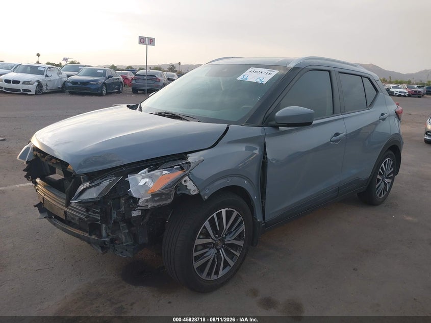 Vin: 3n1cp5cvxnl494989, lot: 46327619, nissan kicks sv xtronic cvt 20222