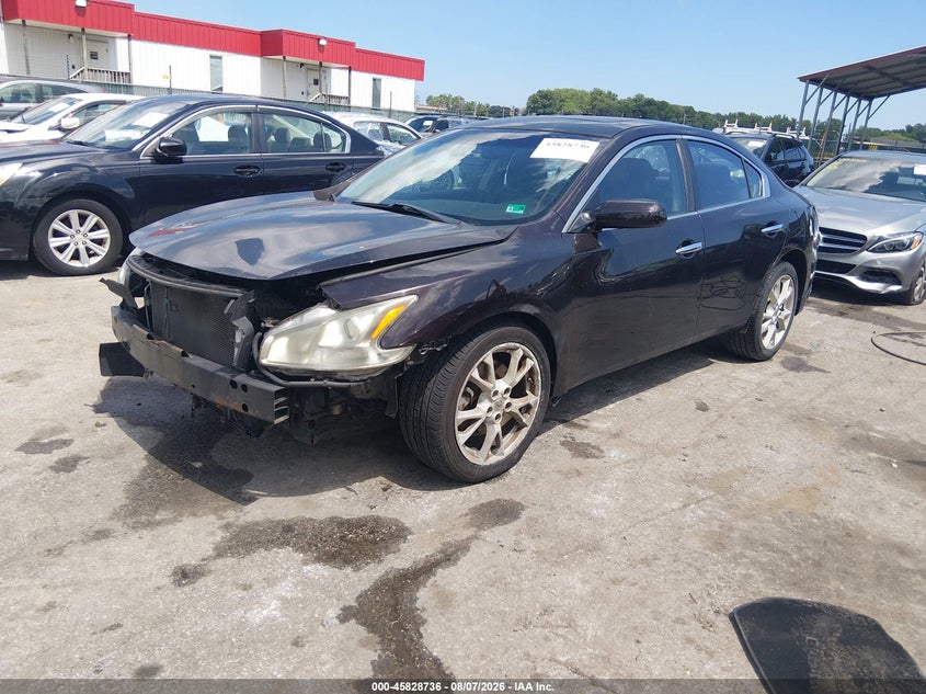 Vin: 1n4aa5ap1dc811360, lot: 46327637, nissan maxima 3.5 s 20132