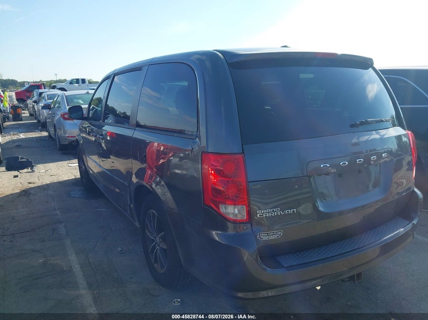 Vin: 2c4rdgcg4gr316546, lot: 46327645, dodge grand caravan sxt 20163