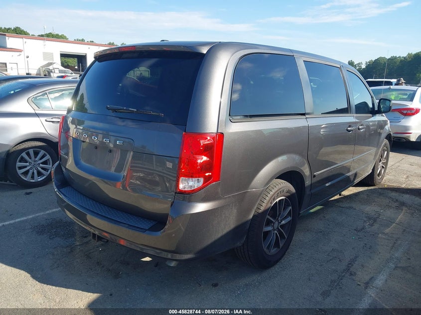 Vin: 2c4rdgcg4gr316546, lot: 46327645, dodge grand caravan sxt 20164