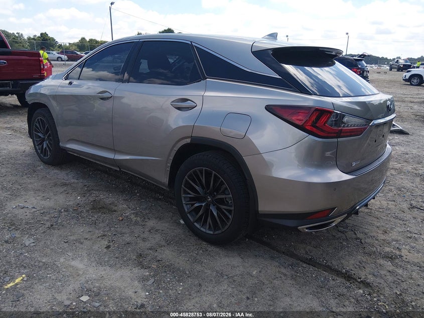 Vin: 2t2yzmda9nc336645, lot: 46327654, lexus rx 350 f sport handling 20223