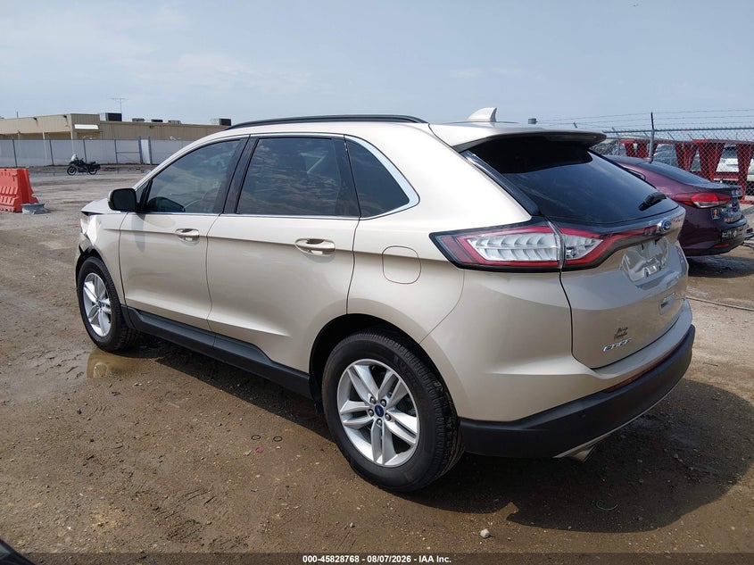 Vin: 2fmpk3j81hbc64106, lot: 46327669, ford edge sel 20173
