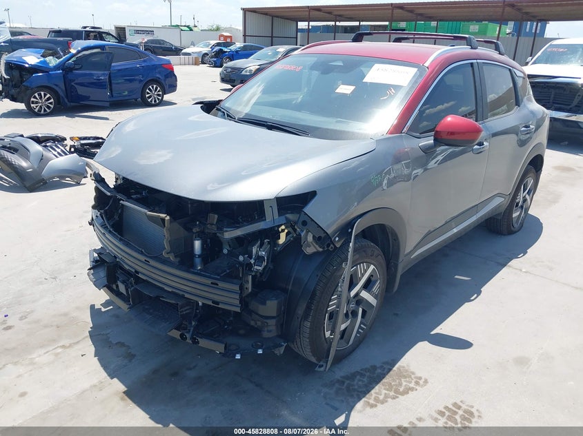 Vin: 3n8ap6ce6tl386512, lot: 46327709, nissan kicks sv 20262