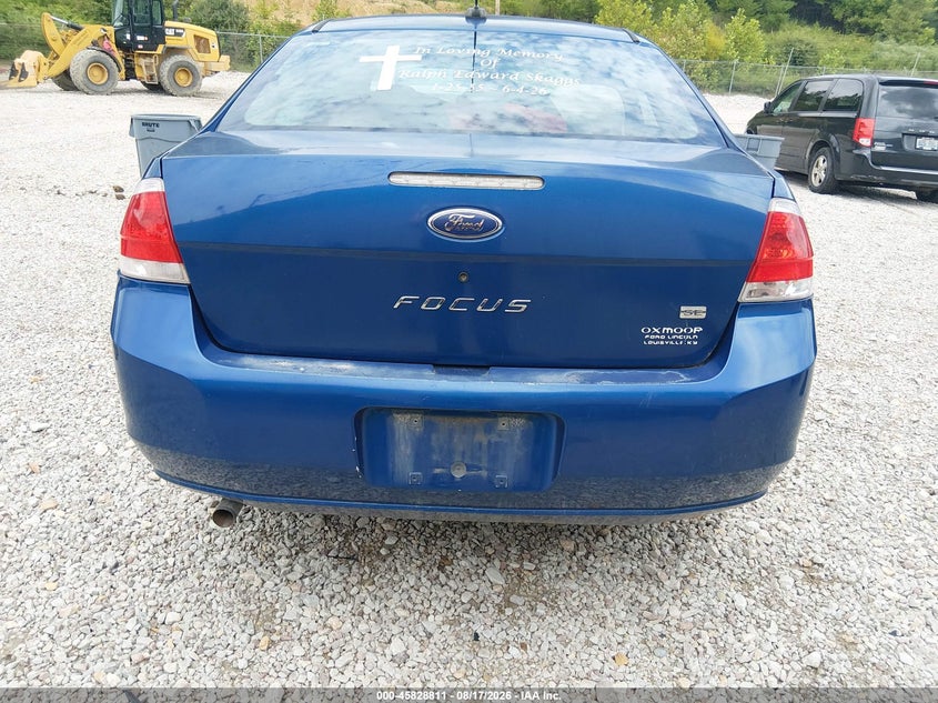 FORD FOCUS 2009 VIN 1FAHP35N29W260355