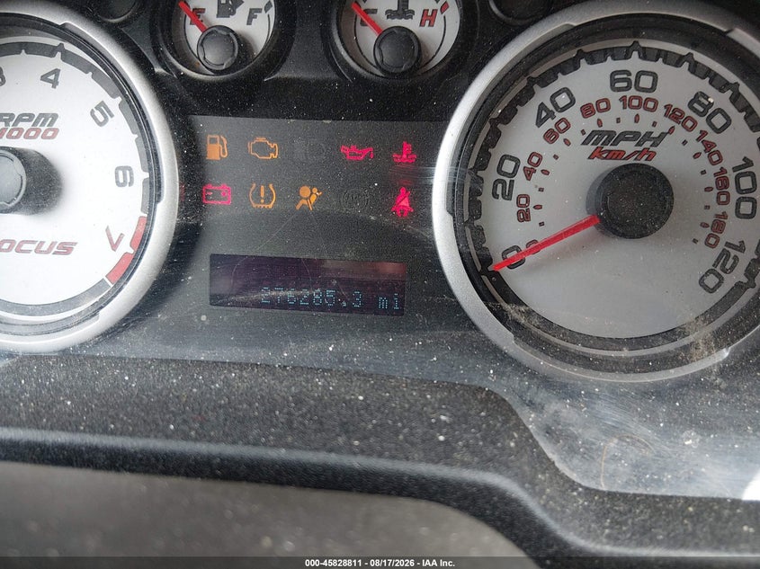 FORD FOCUS 2009 VIN 1FAHP35N29W260355