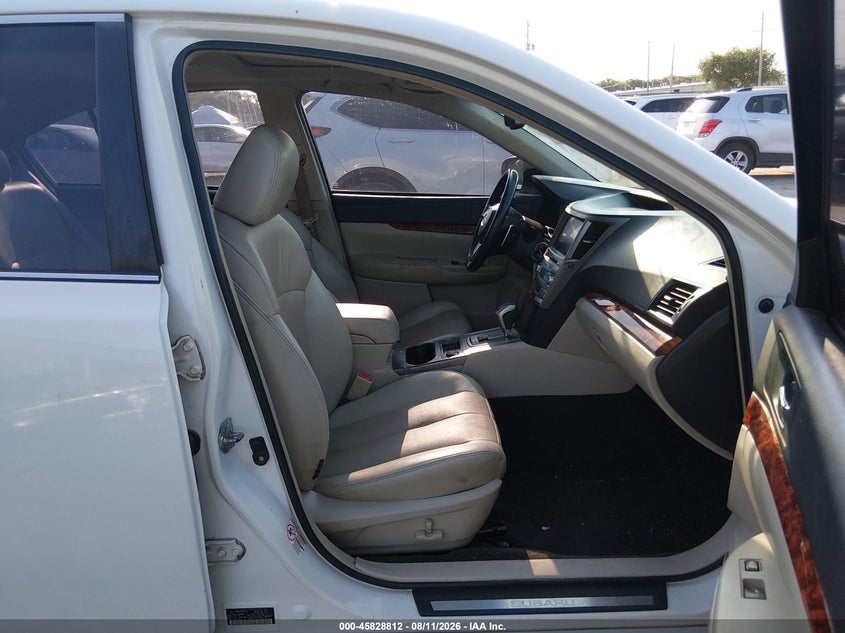 SUBARU LEGACY 2011 VIN 4S3BMBK66B3261774