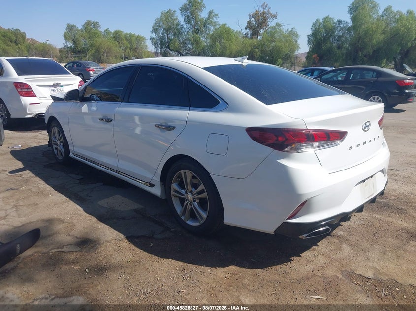 Vin: 5npe34af7jh632117, lot: 46327728, hyundai sonata sport 20183