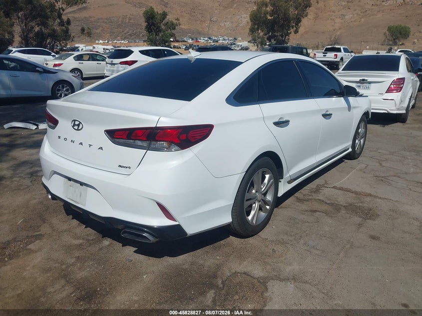 Vin: 5npe34af7jh632117, lot: 46327728, hyundai sonata sport 20184