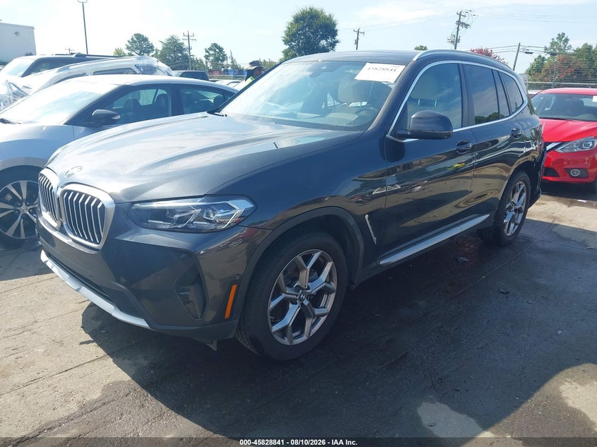 BMW X3 2023 VIN 5UX53DP09P9R64448