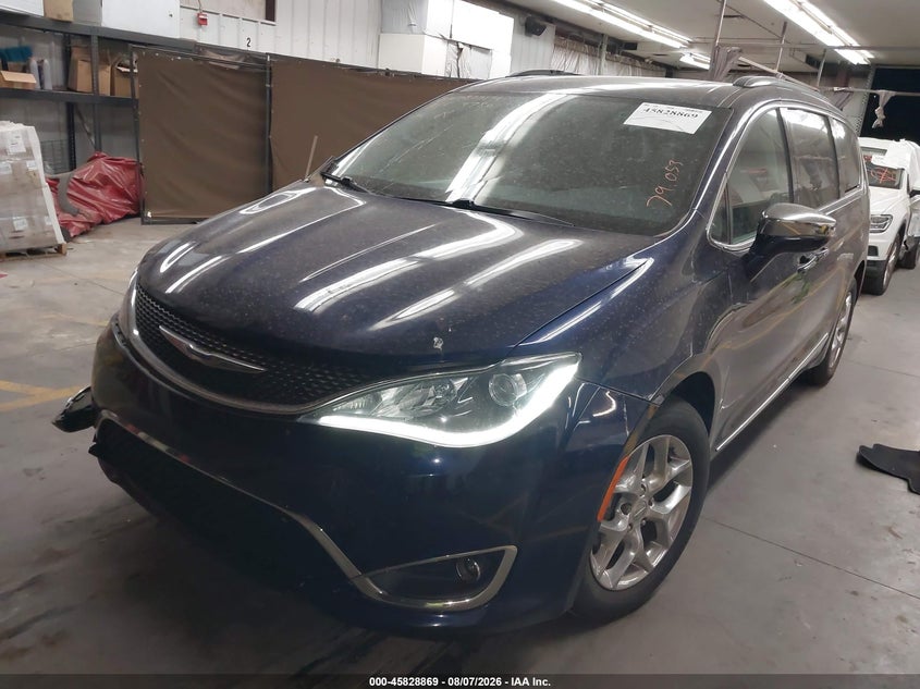 Vin: 2c4rc1gg1kr569780, lot: 46327770, chrysler pacifica limited 20192