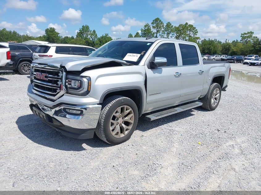 Vin: 3gtp1nec9jg269803, lot: 46327771, gmc sierra 1500 slt 20182